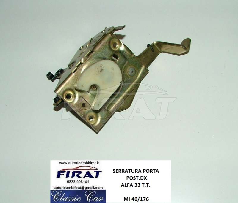 SERRATURA PORTA ALFA 33 POST.DX